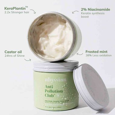 faces protein shake hair mask