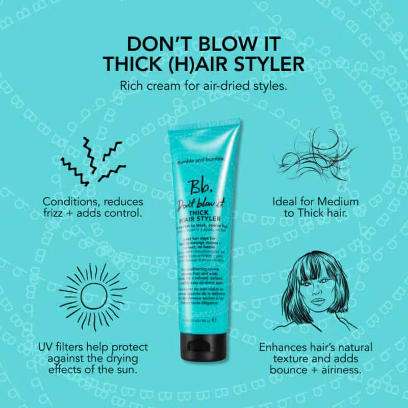 bumble and bumble dont blow it thick hair styler