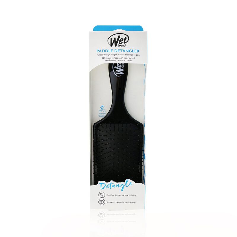 wet brush paddle detangler