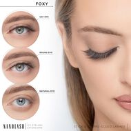DIY Stick & Go Pre-glued Lashes Foxy Short faces diy stick go pre glued lashes foxy short