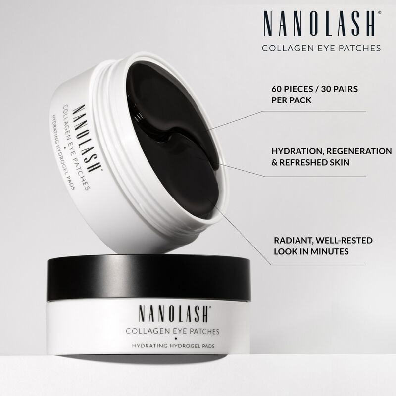 nanolash collagen eye patches