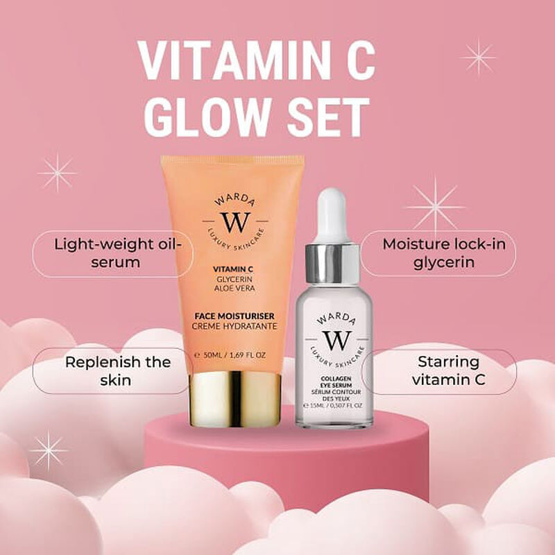 erthskin london skin glow boost vitamin c set