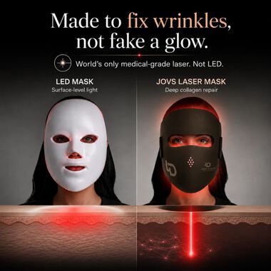 faces قناع جوفز بضوء الليزر رباعي الأبعاد