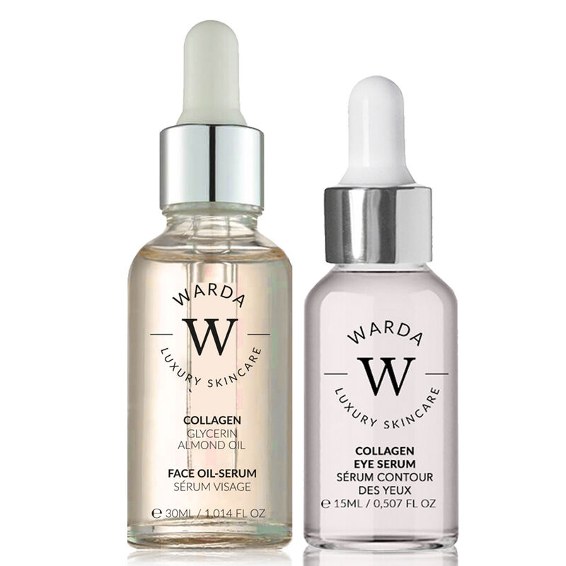 إرث سكين لندن skin lifter boost collagen eye serum 15m + collagenskin lifter boost oil serum 30ml