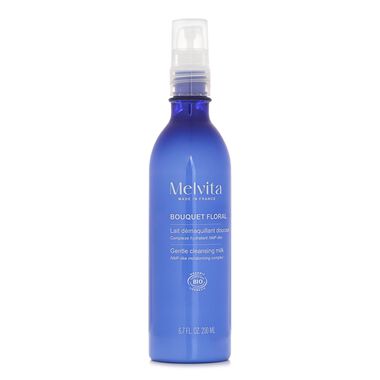 faces bouquet floral gentle cleansing milk