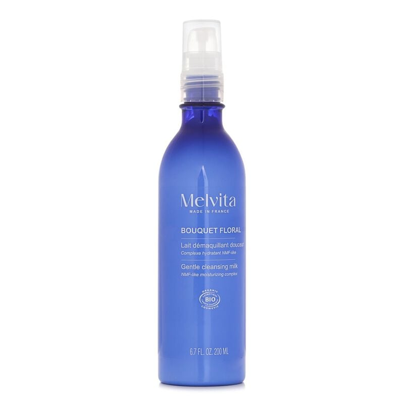 melvita bouquet floral gentle cleansing milk