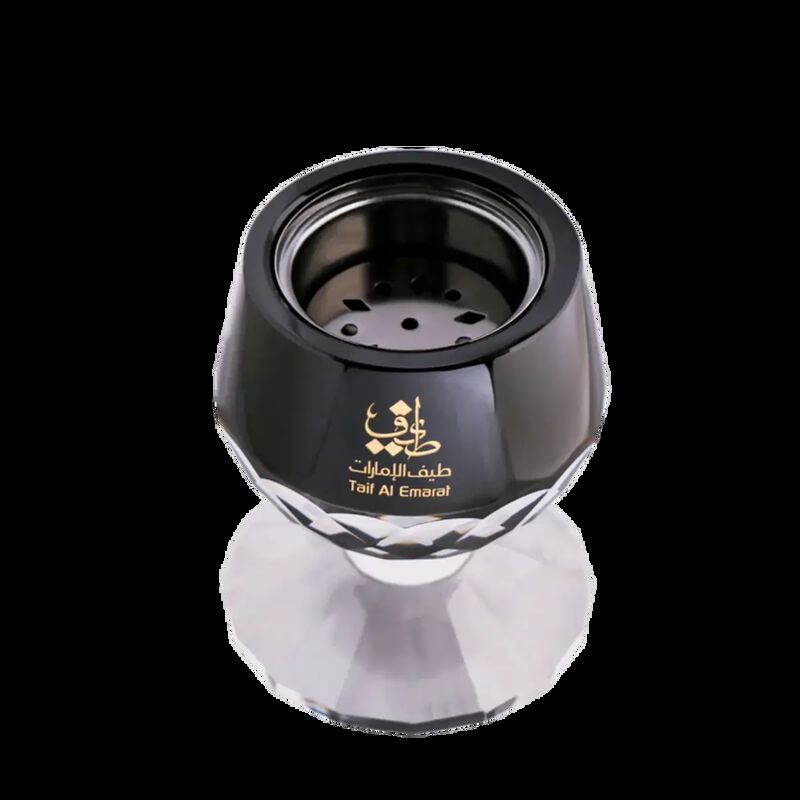 taif al emarat crystal incense burner