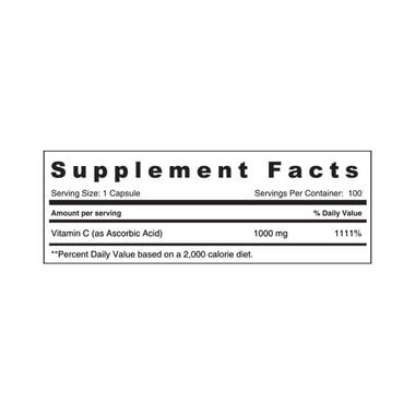 faces nutrition vitamin c 1000mg vegetable capsules