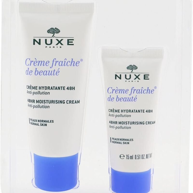 nuxe creme fraiche de beaute 48hr moisturising cream gift set