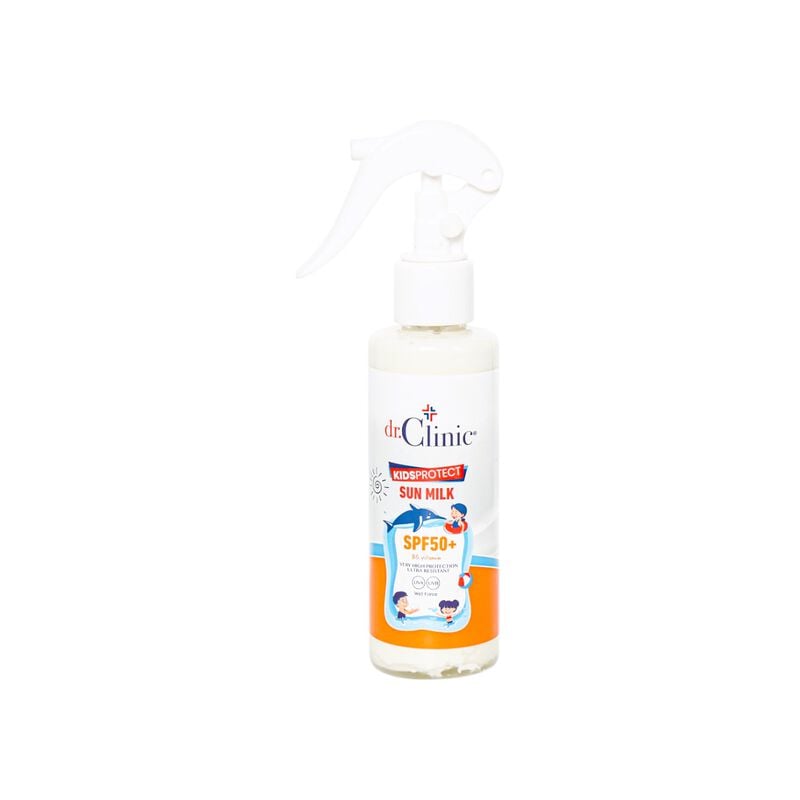 dr. clinic kids protect sun milk spf 50+