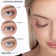 خصلات رموش بنية يمكنك تركيبها بنفسك - مجموعة البداية HARMONY faces خصلات رموش بنية يمكنك تركيبها بنفسك مجموعة البداية harmony