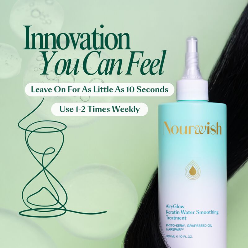 nourwish airyglow keratin water smoothing treatment