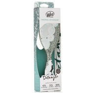 faces original detangler groovy disco teal hair brush