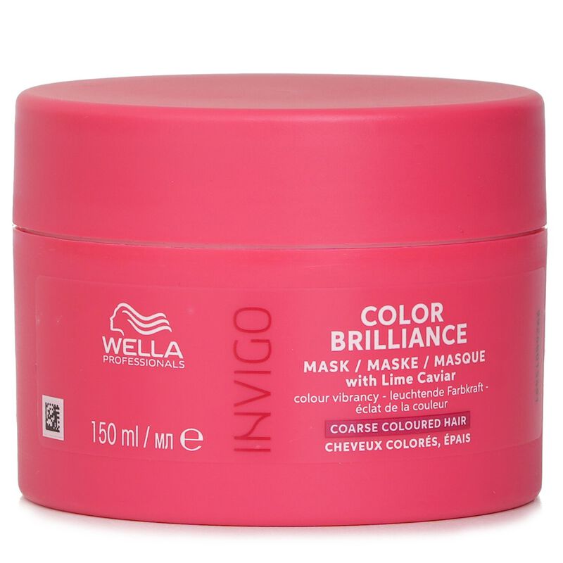 wella professionals invigo color brilliance mask with lime caviar coarse colored hair