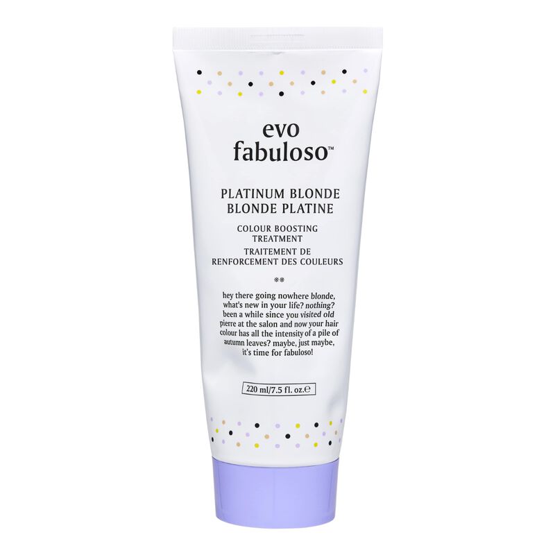evo fabuloso platinum blonde colour boosting treatment