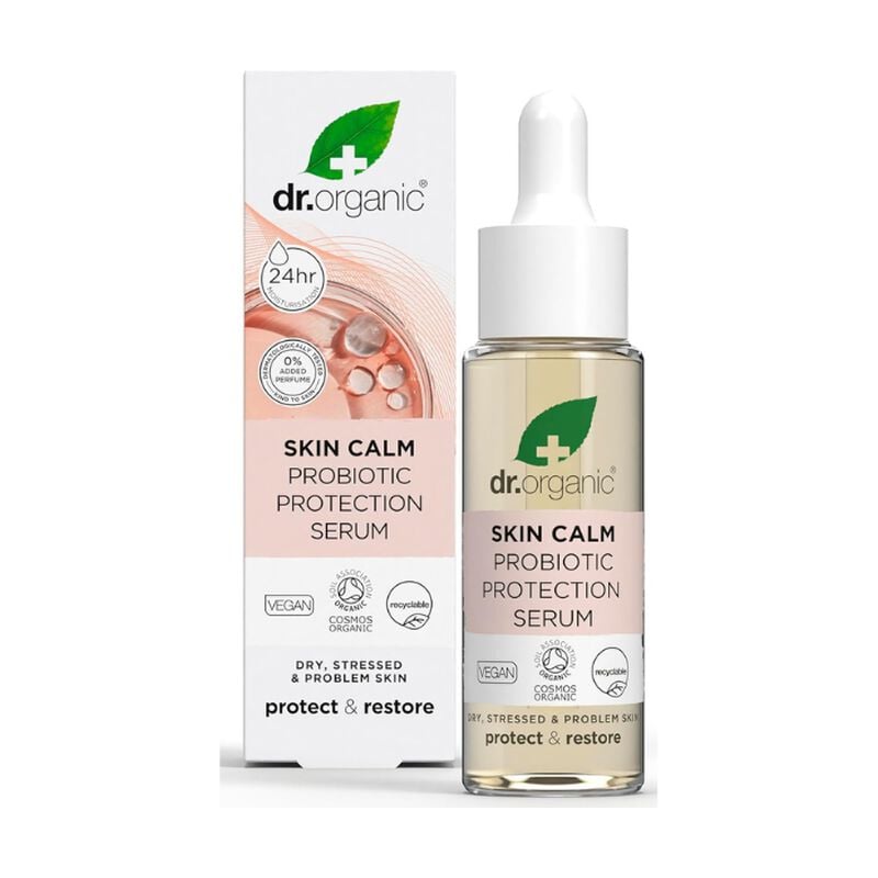 dr. organic dr organic skin calm probiotic protection serum