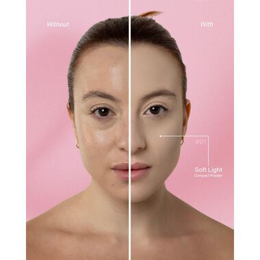 faces compact powder   soft light