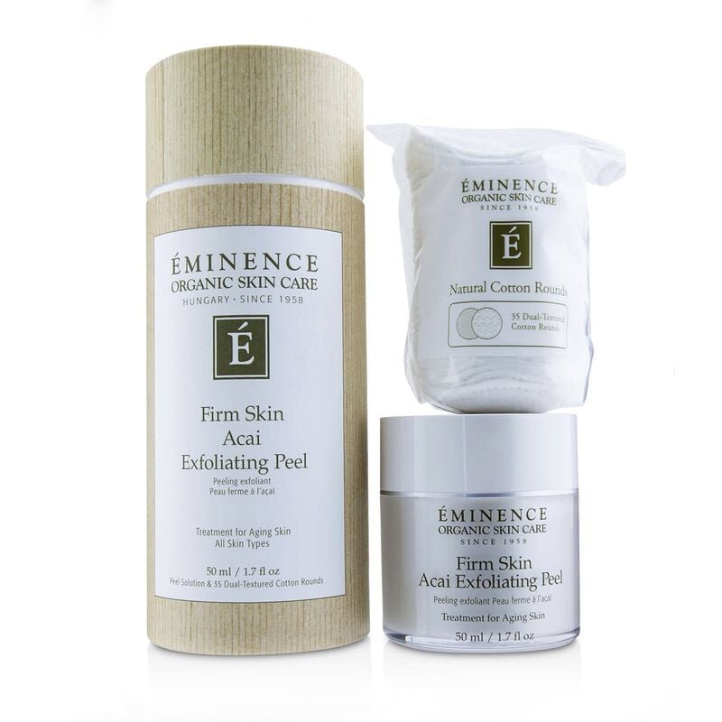 eminence organic skin care firm skin acai exfoliating peel