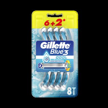 faces blue3 cool disposable razor