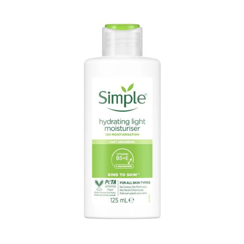 simple kind to skin hydrating light moisturizer