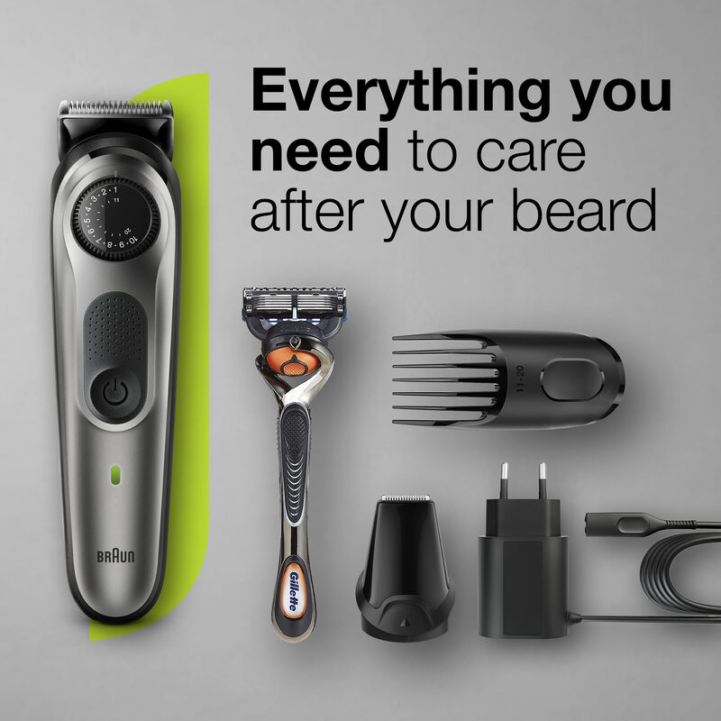 براون braun beard trimmer precision dial for 39 length settings