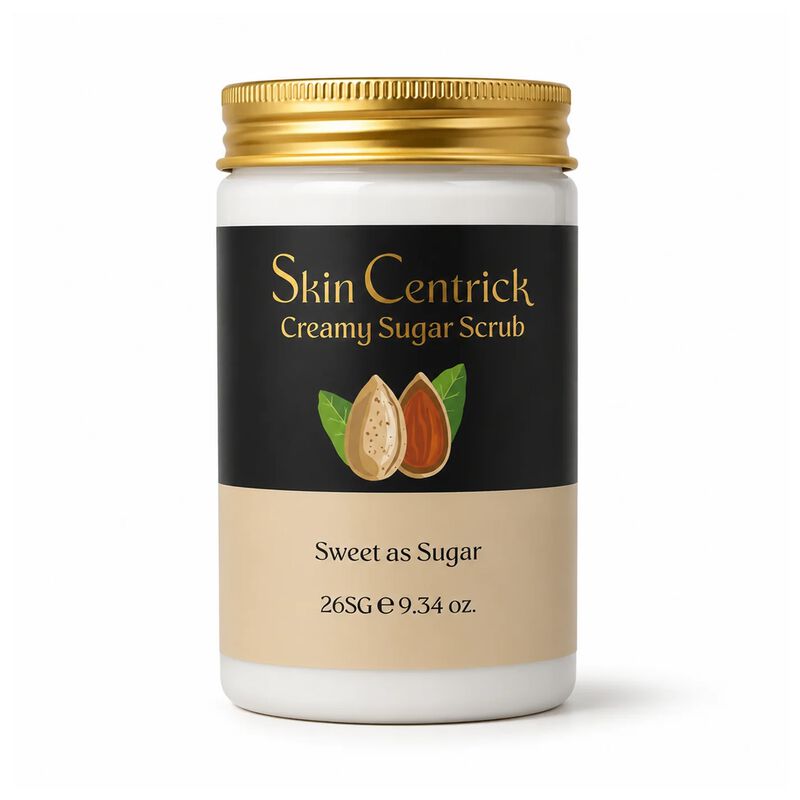 skin centrick creamy sugar scrub