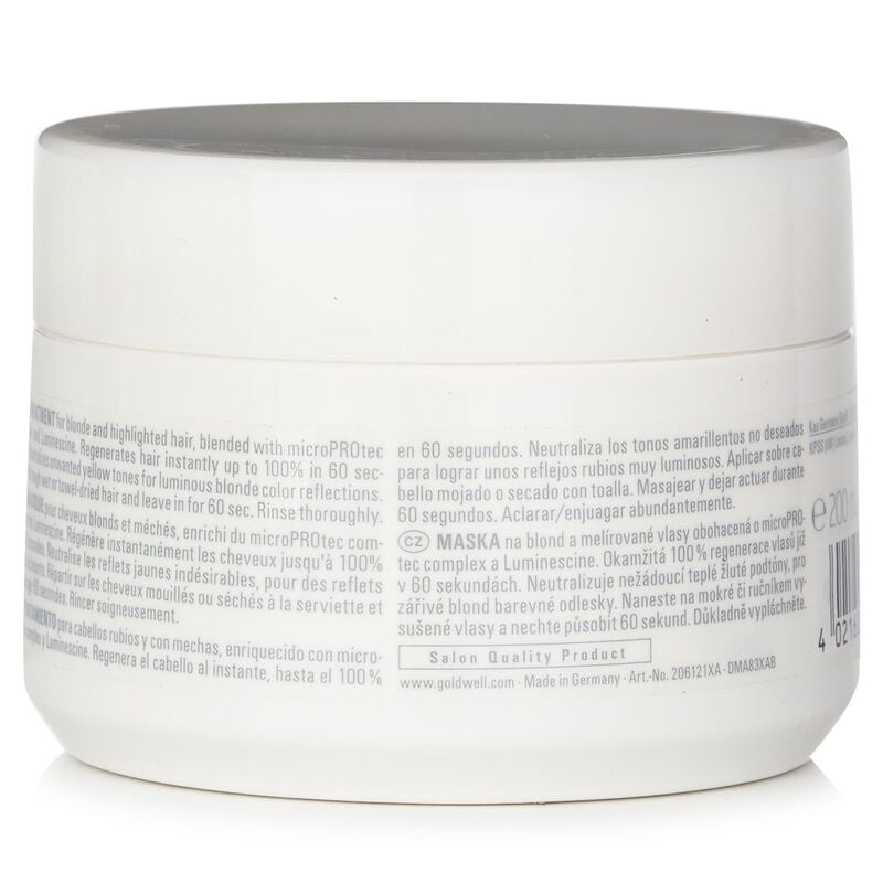 goldwell dual senses blondes & highlights 60sec treatment