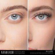 DIY Stick & Go Pre-glued Lashes Allure Short faces diy stick go pre glued lashes allure short