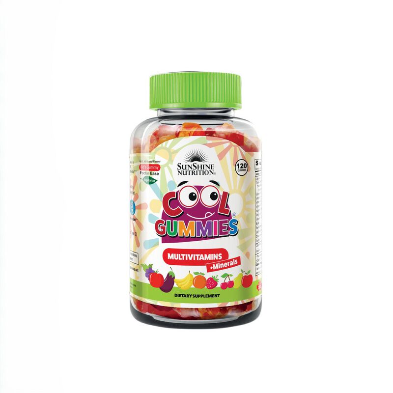 sunshine جيلاتين فيتامينات للأطفال + معادن