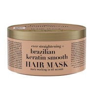 faces brazilian keratin smooth hair mask