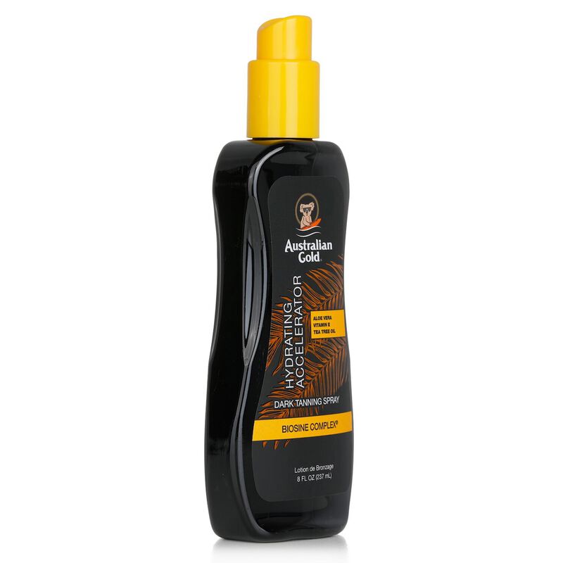 australian gold dark tanning accelerator spray gel