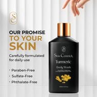 Turmeric Body Wash faces turmeric body wash