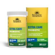 Nutrition Extra Care Probiotic 50 Billion, Advanced Digestive and Immune Support faces nutrition extra care probiotic 50 billion advanced digestive and immune support