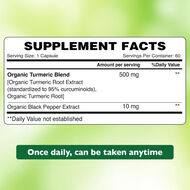 faces كركم قوي مع فلفل أسود، دعم المفاصل 4 في 1، صحة الدماغ، نباتي