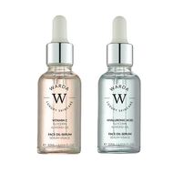 VITAMIN C GLOW BOOST OIL-SERUM 30ml + HYALURONIC ACID HYDRATION BOOST OIL SERUM 30ml faces vitamin c glow boost oil serum 30ml hyaluronic acid hydration boost oil serum 30ml