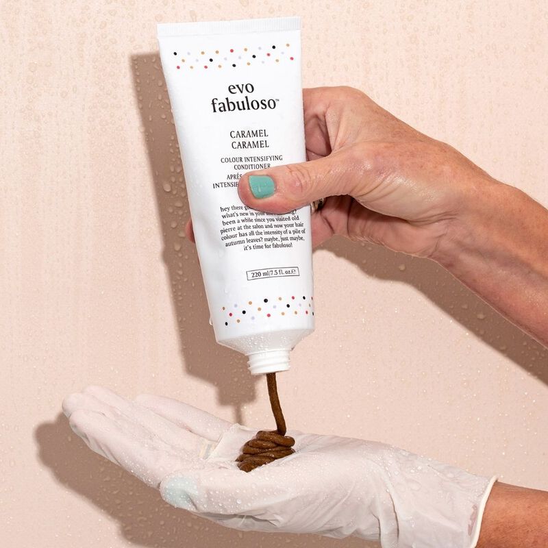 evo fabuloso caramel colour boosting treatment tube