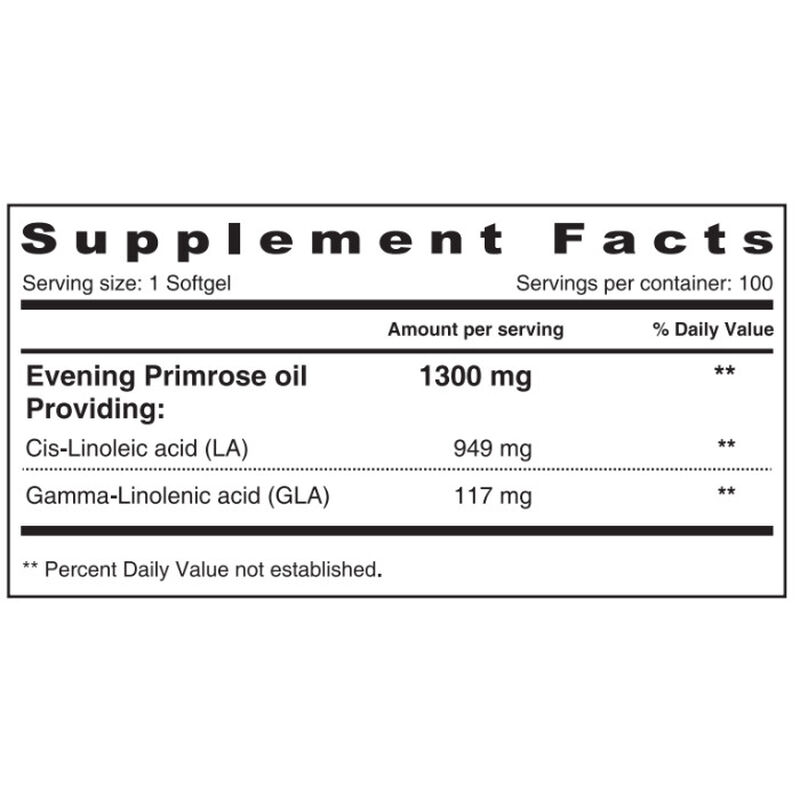 sunshine nutrition evening primrose oil softgels