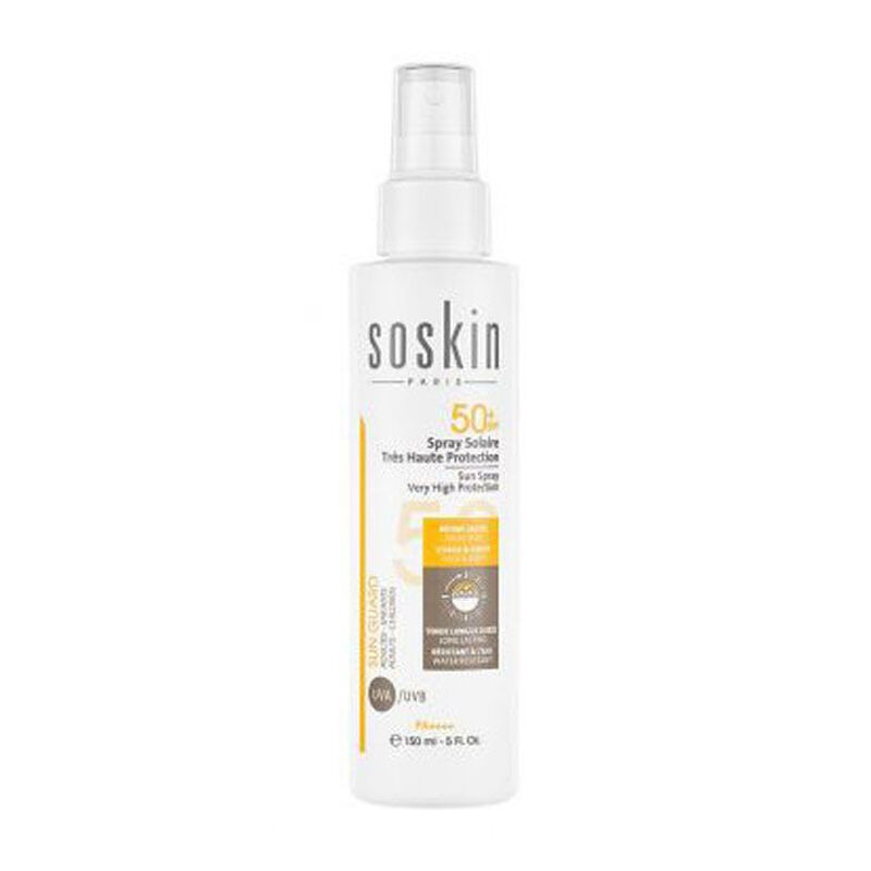 soskin sun guard spf50+ sun spray