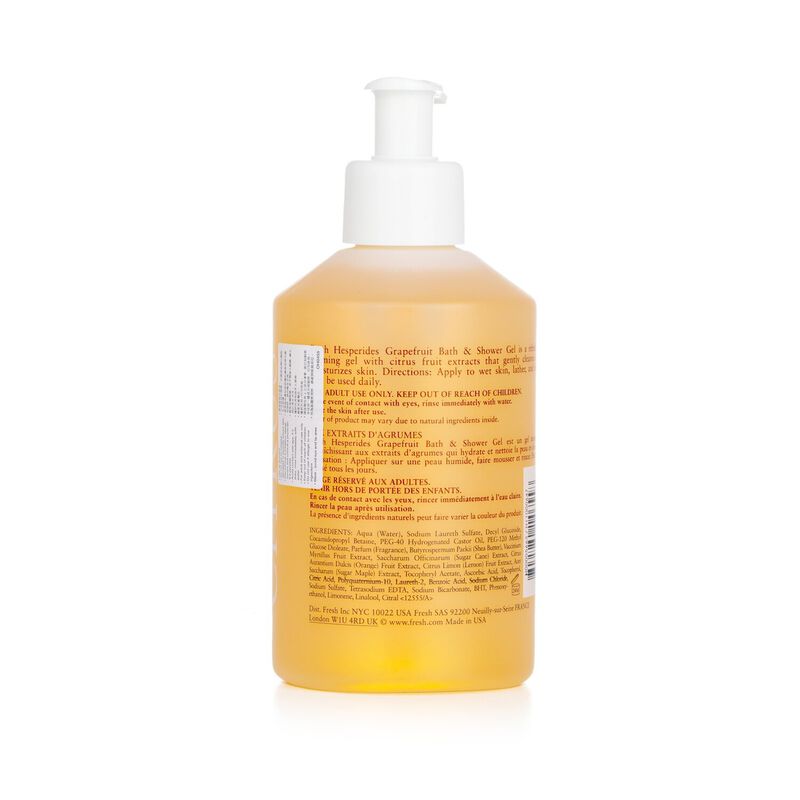 fresh hesperides grapefruit bath & shower gel