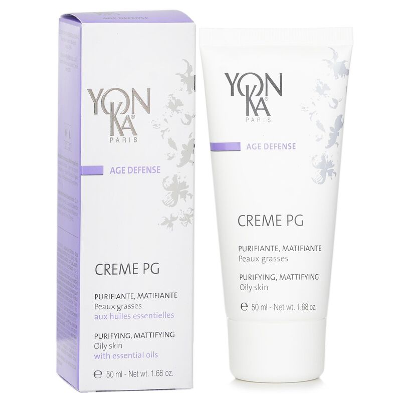 yonka age defense creme pg with essential oils  purifying, mattifying