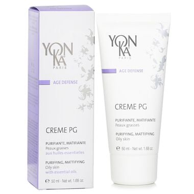Age Defense Creme PG With Essential Oils - Purifying, Mattifying faces age defense creme pg with essential oils purifying mattifying
