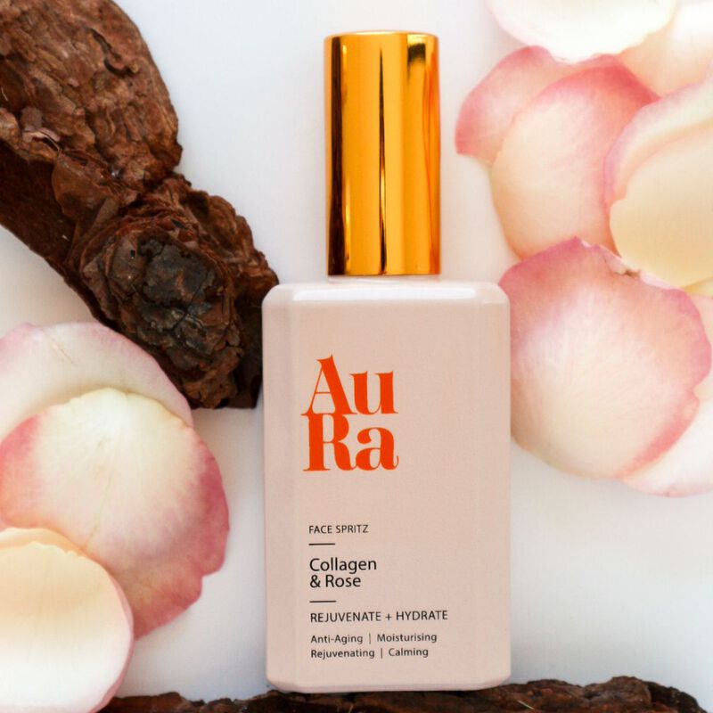 auraspritz aura collagen and rose face spritz