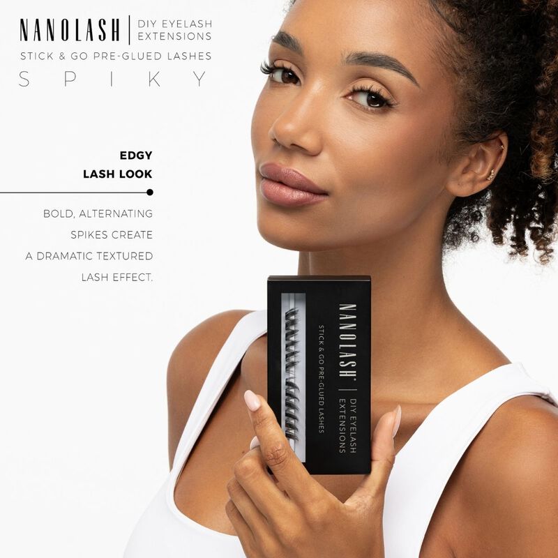 nanolash diy stick & go preglued lashes spiky