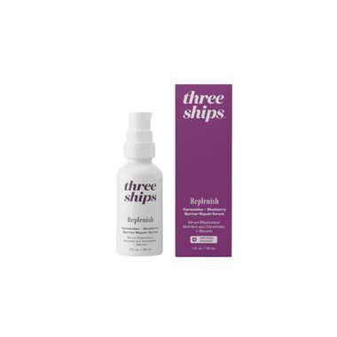 faces replenish ceramides plus blueberry barrier repair serum