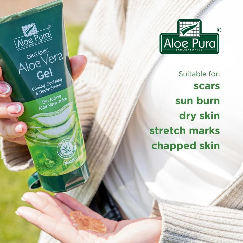 aloe pura organic aloe vera gel