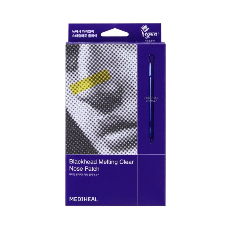 mediheal blackhead melting clear nose patch