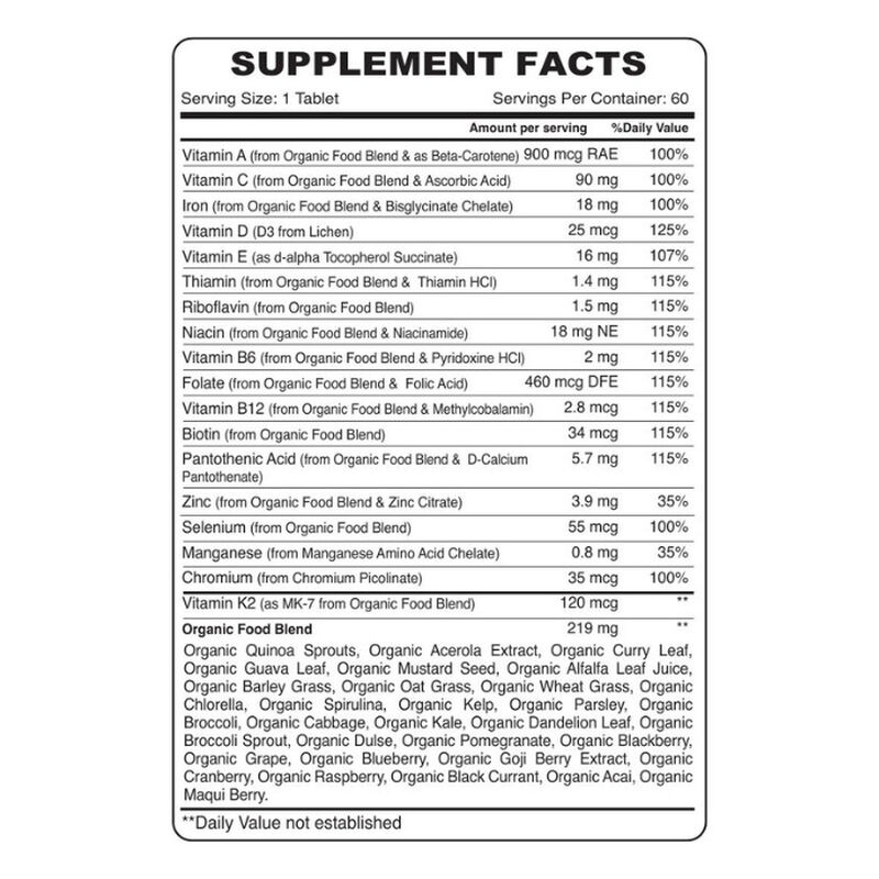 اورجانيك ايرث فيتامينات متعددة يومية للنساء