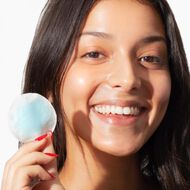 faces blue aura cleansing water