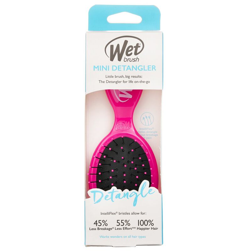 wet brush mini detangler pink