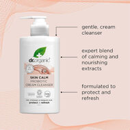 faces dr organic skin calm probiotic cleansing cream
